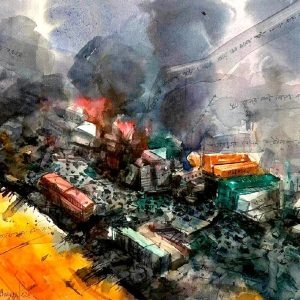 Container Maze Fire